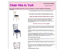 Tablet Screenshot of chairhireyork.co.uk